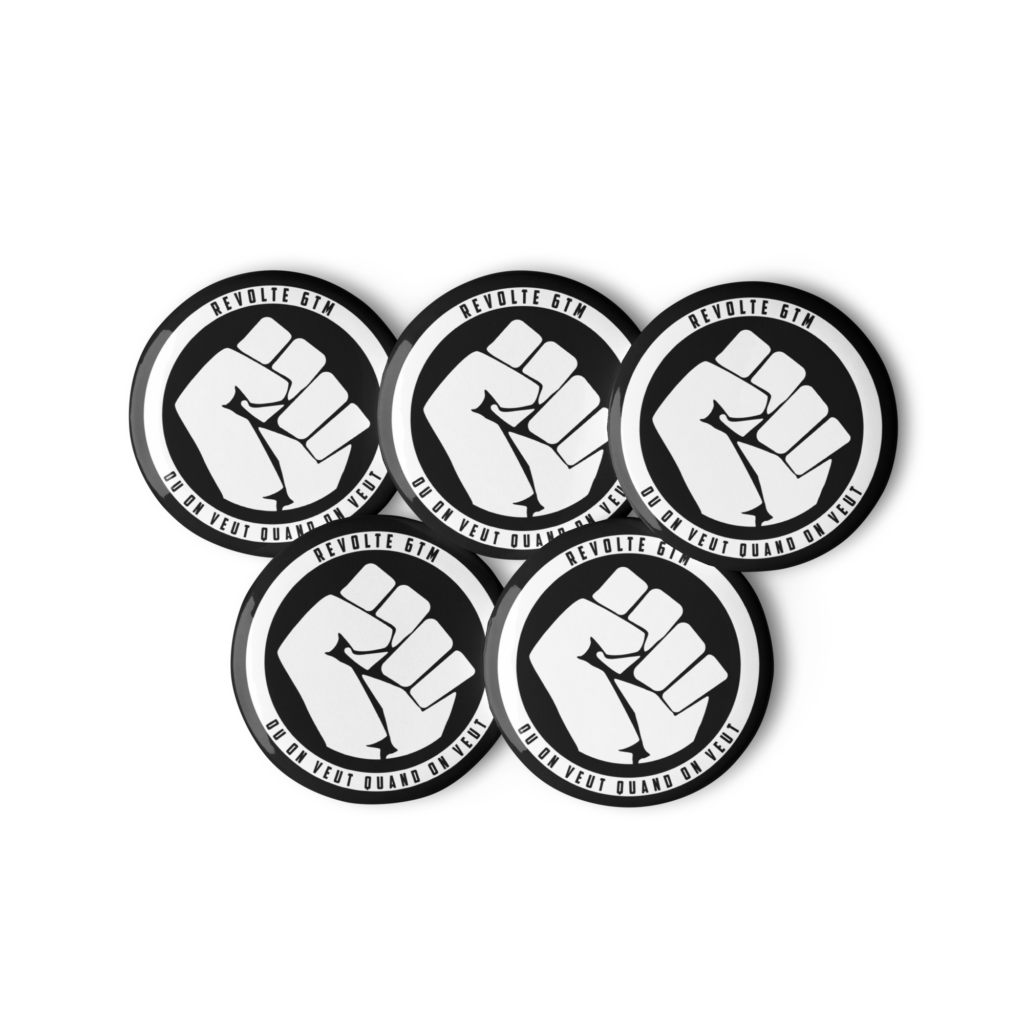 Pins logo (x5)
